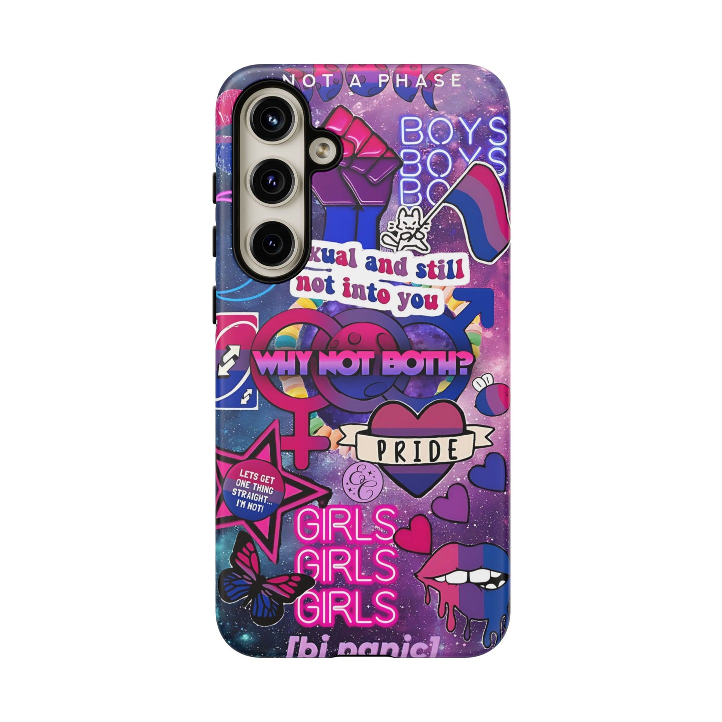 Bisexual Pop Art Tough Phone Case