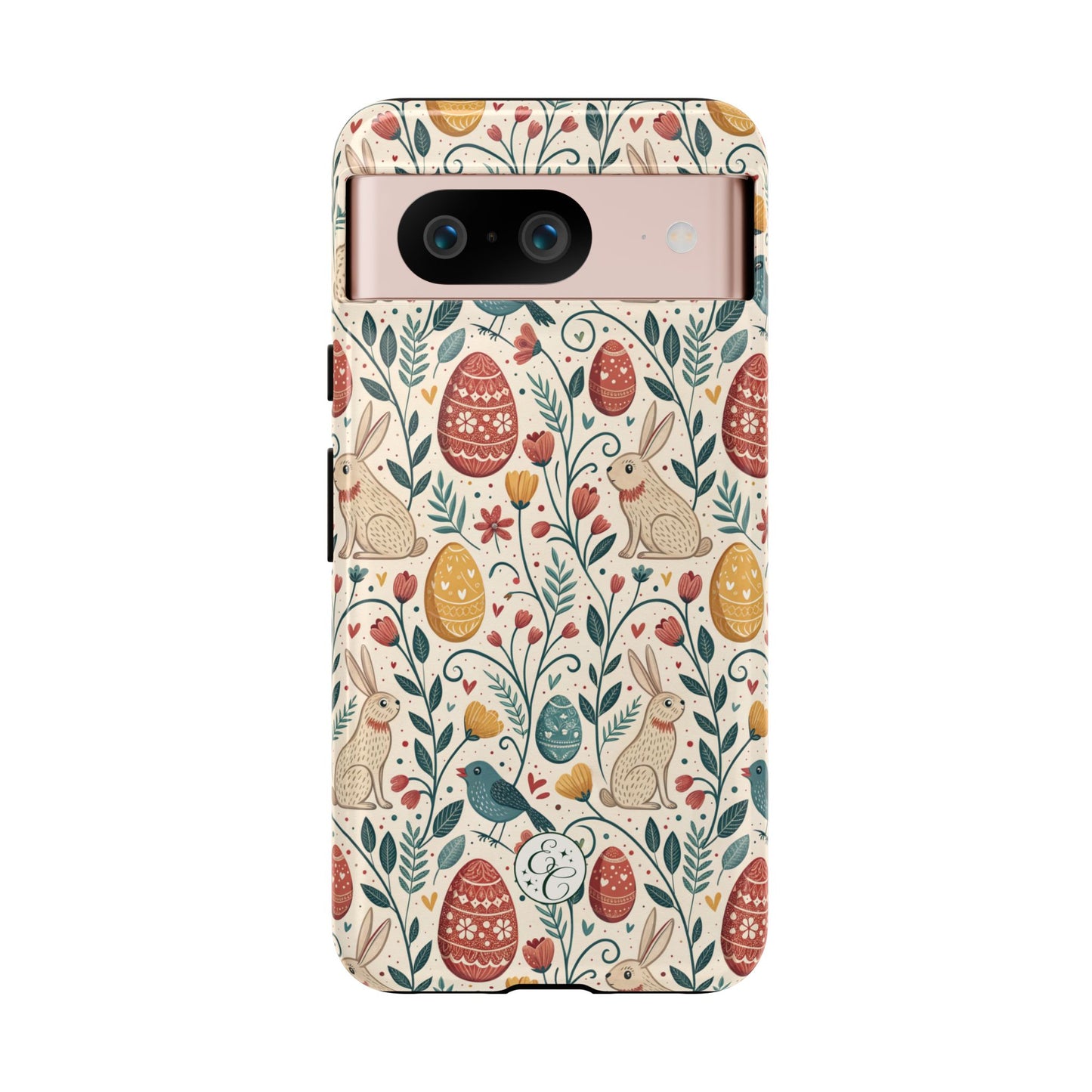 Vintage Easter Pattern Tough Phone Case