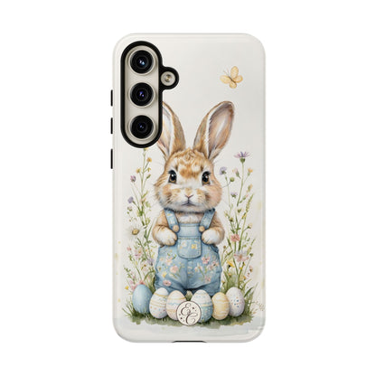 Bunny with Easter Eggs Tough Phone Case