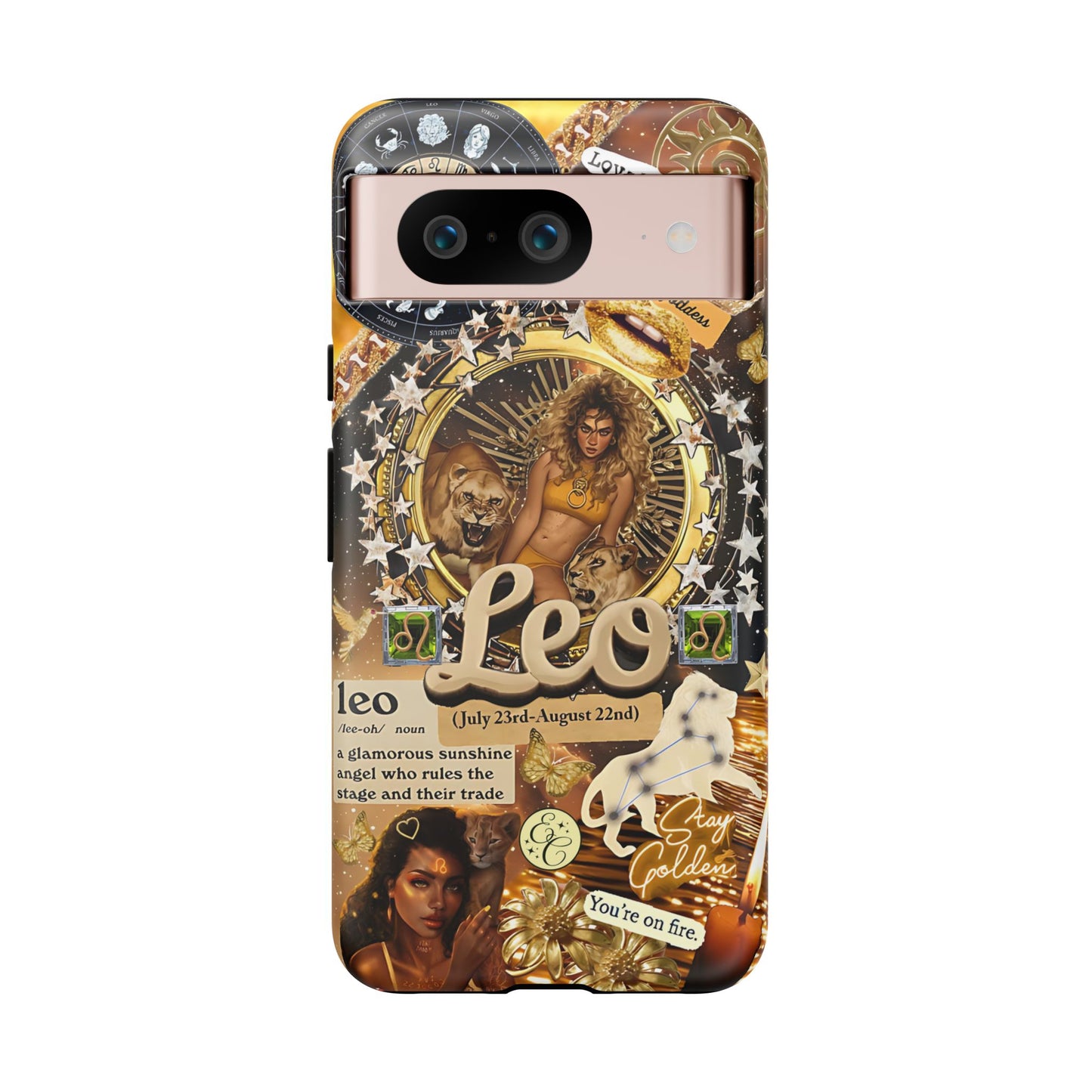 Leo Zodiac Sign Tough Phone Case