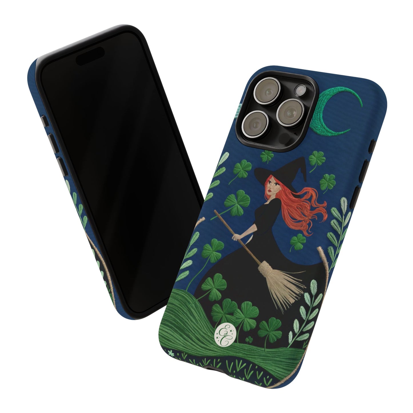 Irish Witch’s Moonlit Stroll Tough Phone Case