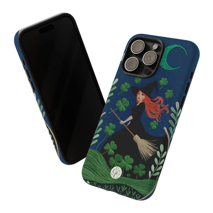 Irish Witch’s Moonlit Stroll Tough Phone Case