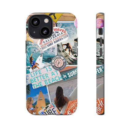 Surfer Girl Lifestyle Tough Phone Case