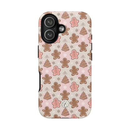 Gingerbread Men & Xmas Tree Pattern Phone Case