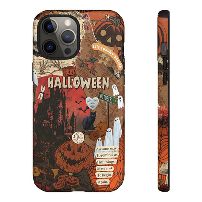 Halloween Spooky Season Tough Phone Case