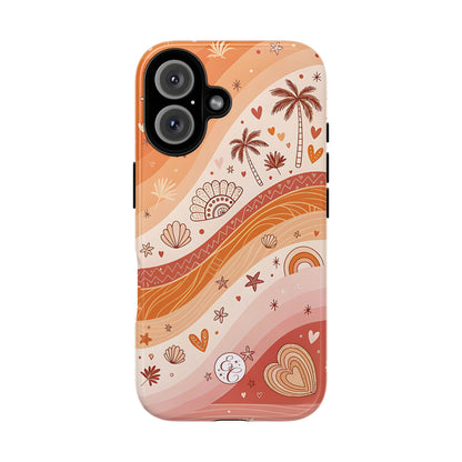 Lesbian Pride Boho Beach Tough Phone Case