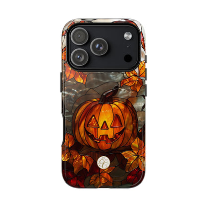 Stained Glass Pumpkin Tough Phone Case