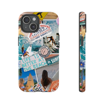 Surfer Girl Lifestyle Tough Phone Case