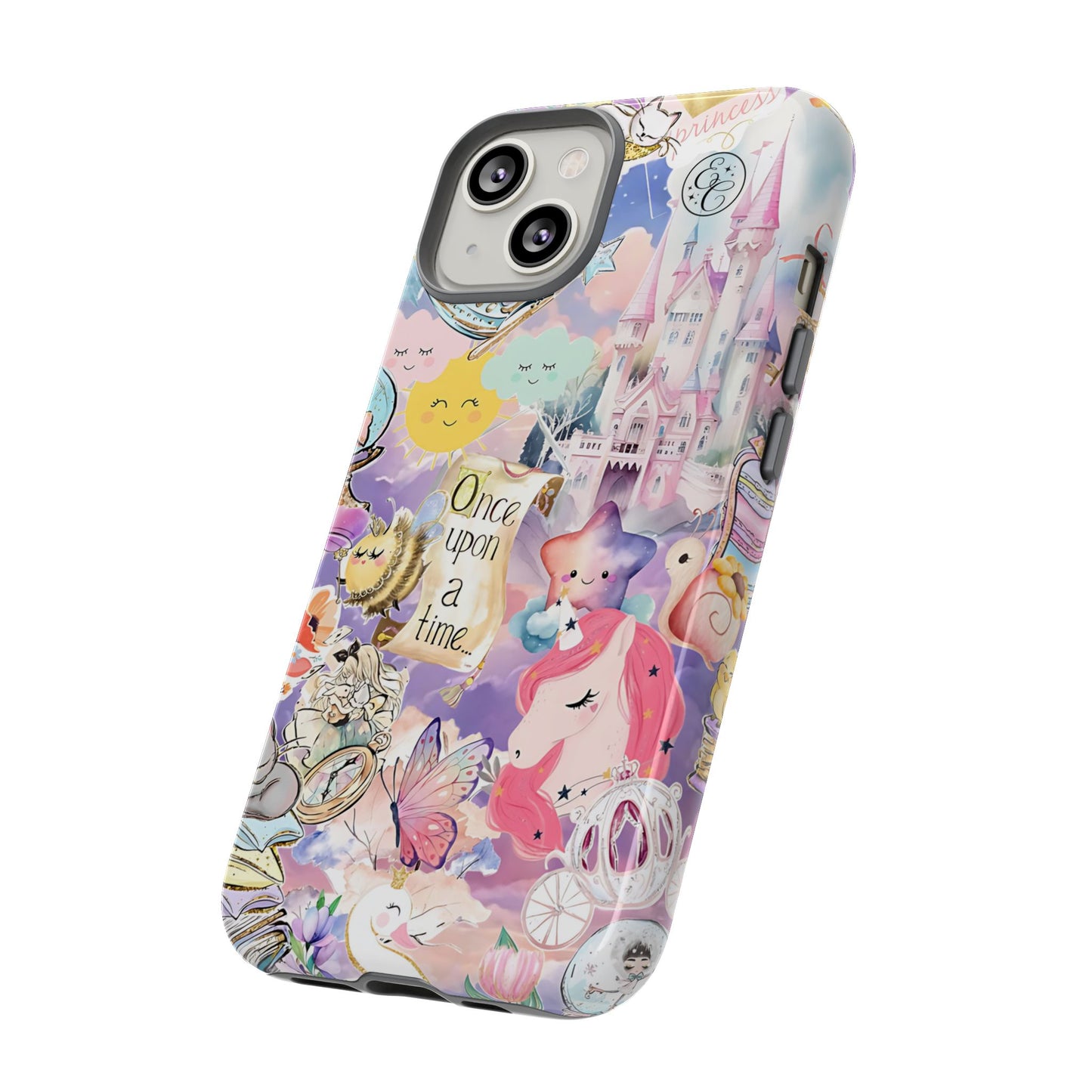 Whimsical Fairytale Collage Tough Phone Case