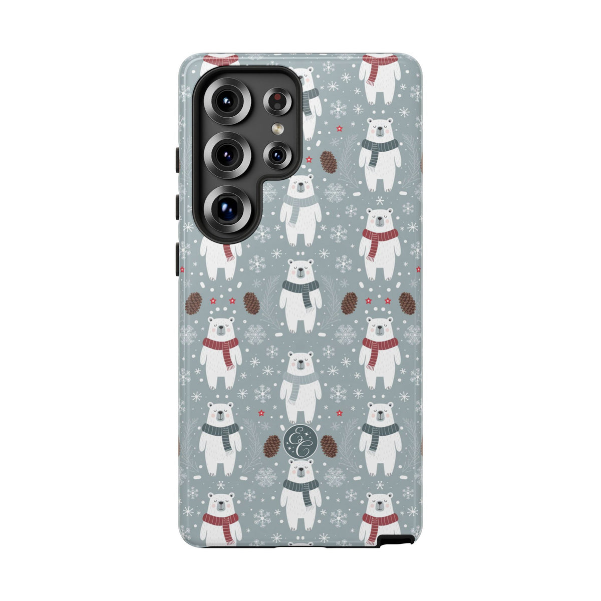 Cute Polar Bear Christmas Phone Case