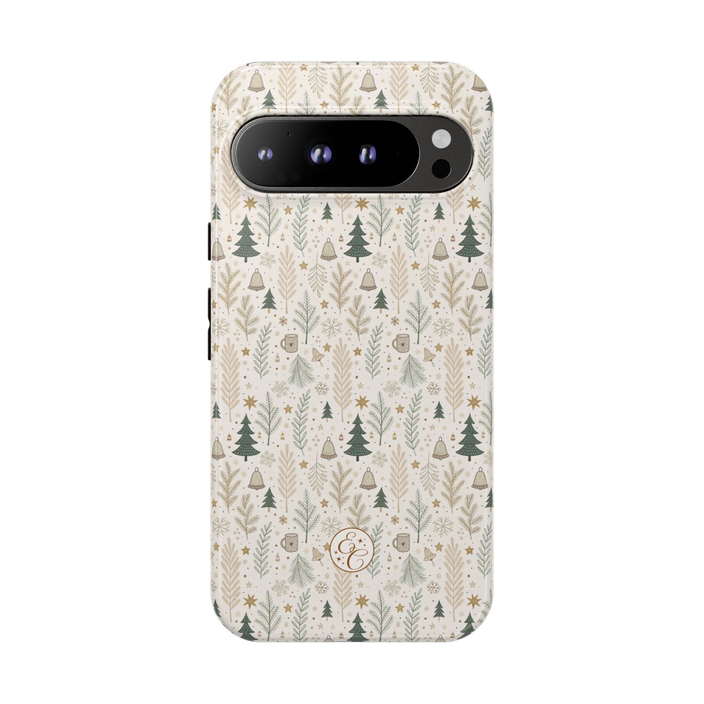 Boho Christmas Forest Tough Phone Case