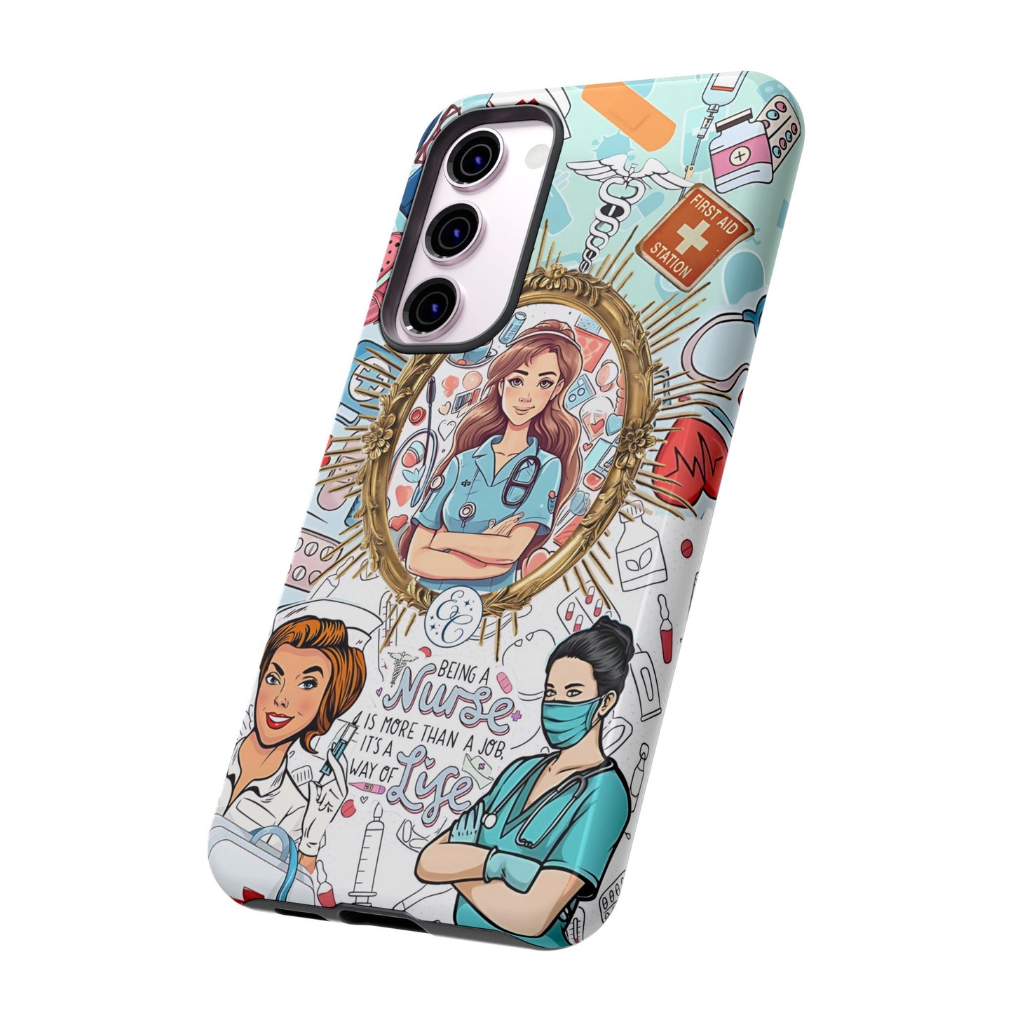 Nurse Art Tough Phone Case