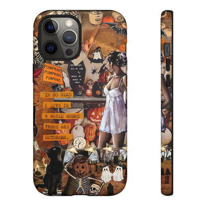 Halloween Aesthetic Collage Tough Phone Case