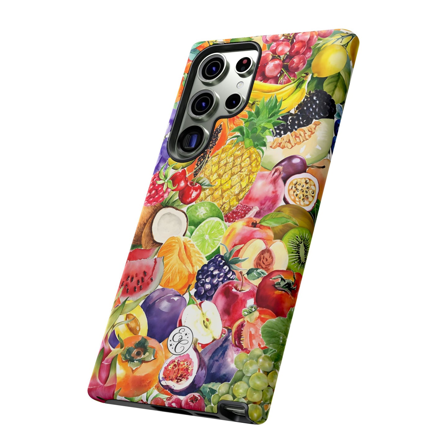 Colorful Fruits Collage Tough Phone Case