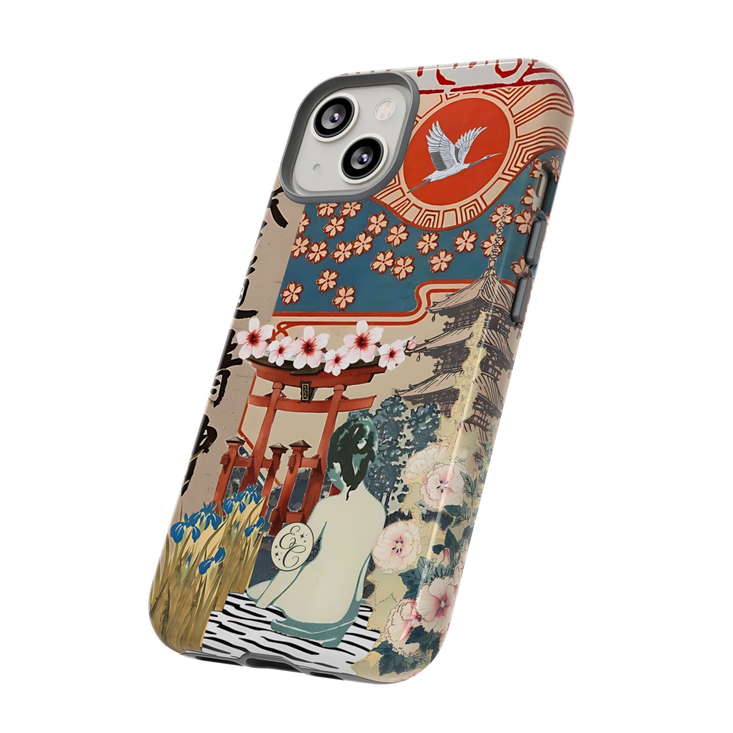 Japanese Style Art Tough Phone Case