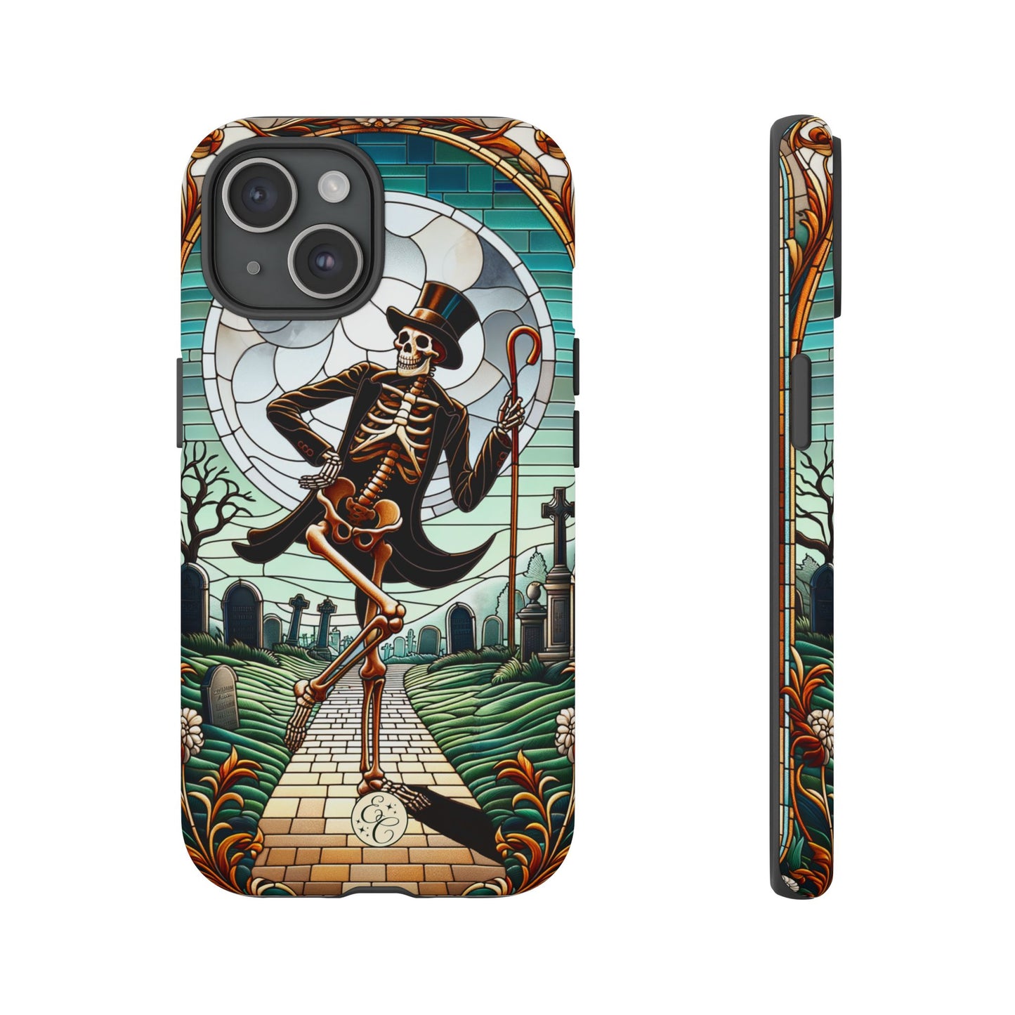 Dancing Skeleton Tough Phone Case