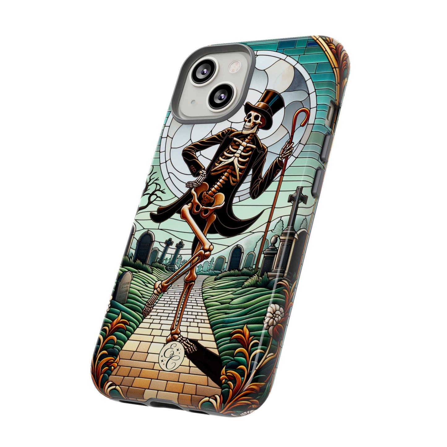 Dancing Skeleton Tough Phone Case