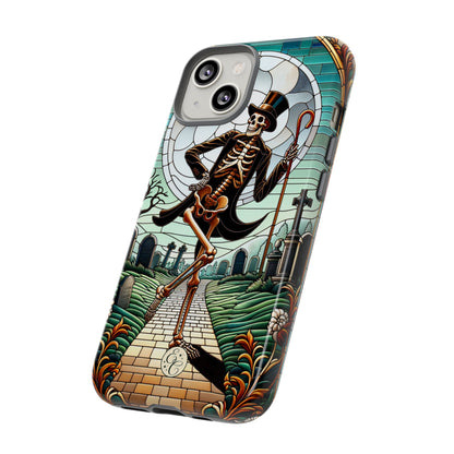 Dancing Skeleton Tough Phone Case