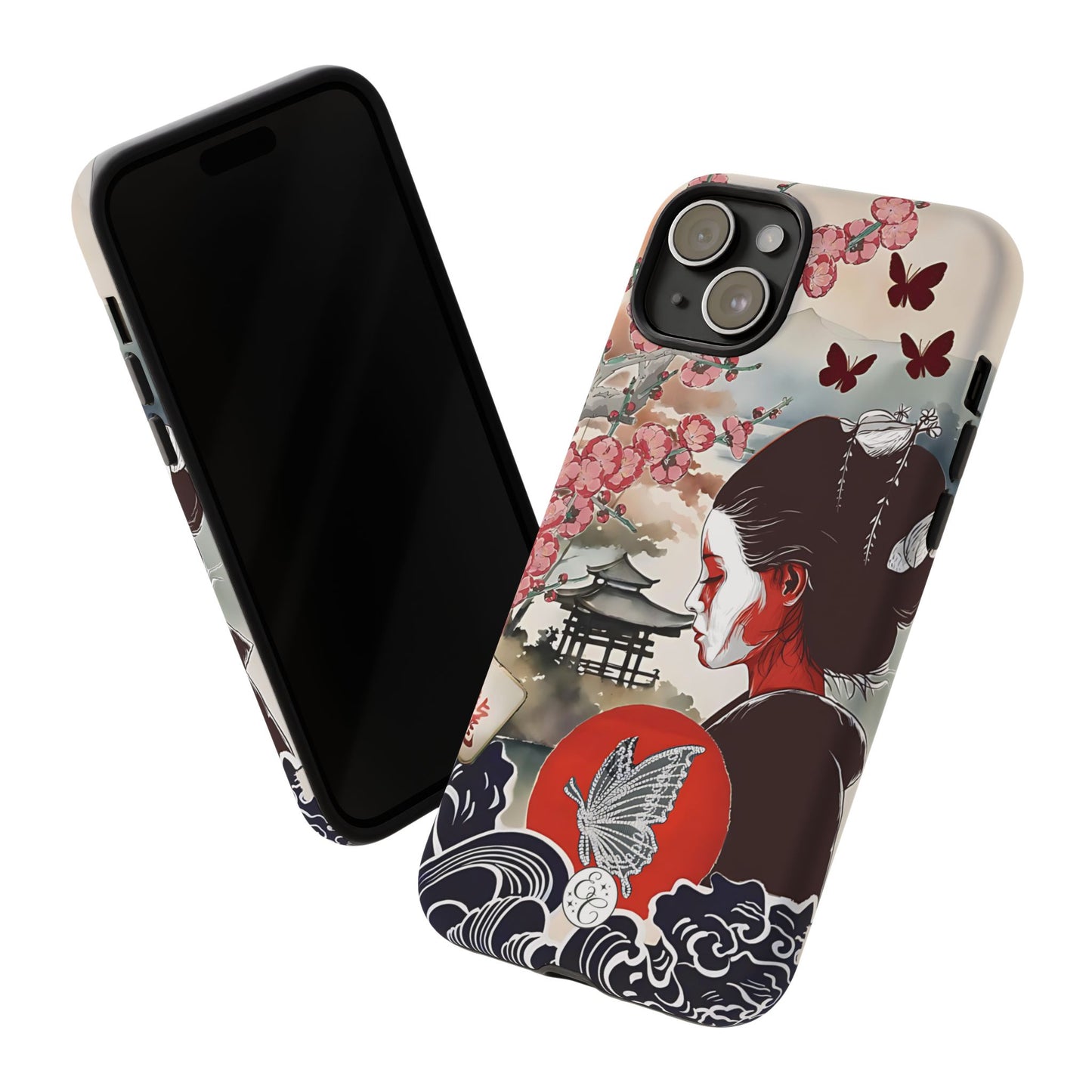 Japanese Geisha Tough Phone Case