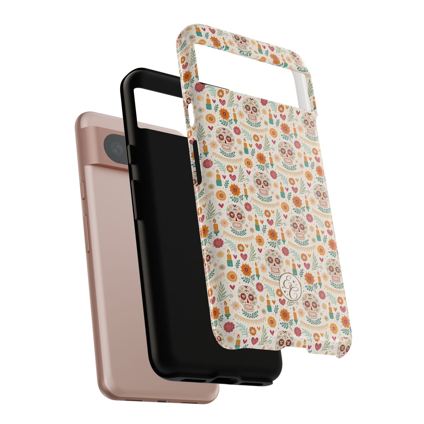 Boho Day of the Dead Tough Phone Case