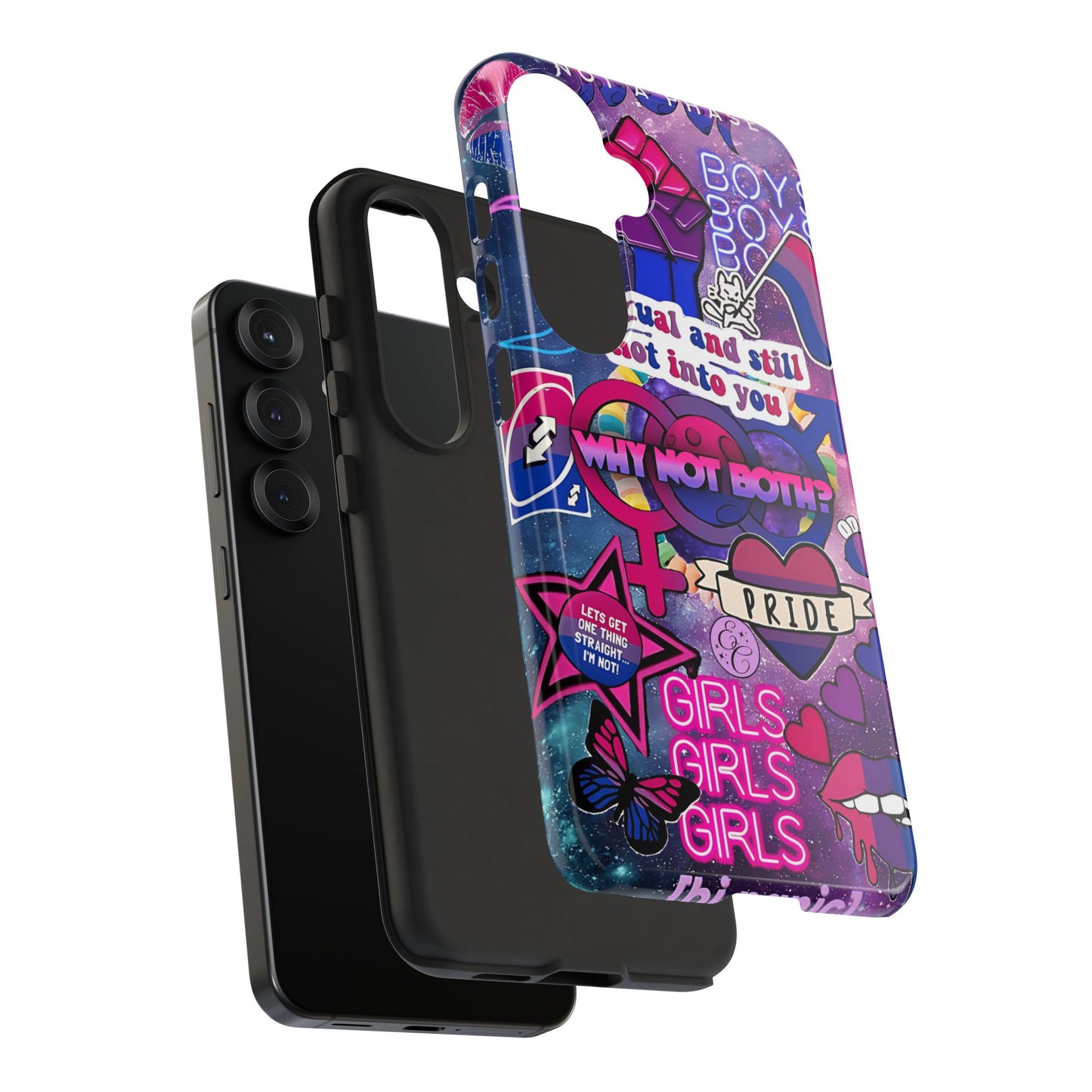 Bisexual Pop Art Tough Phone Case