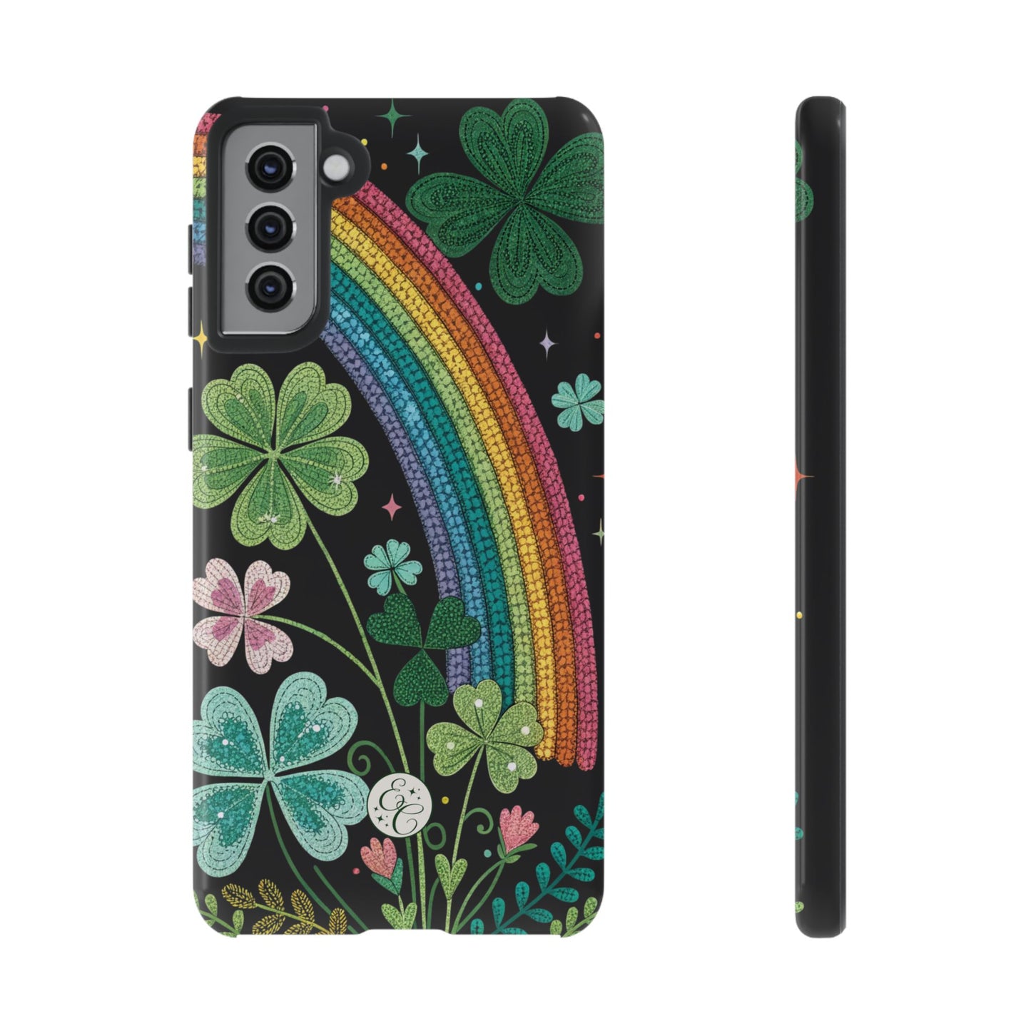 Rainbow & Shamrock Tough Phone Case
