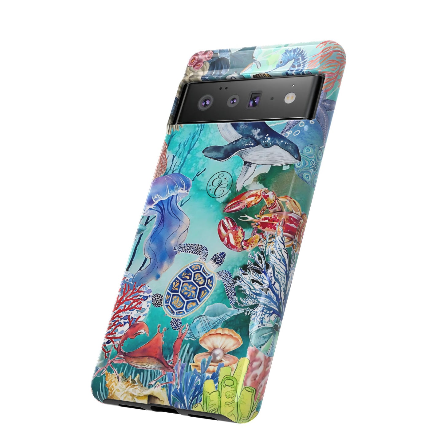 Ocean Wonders Collage Tough Phone Case