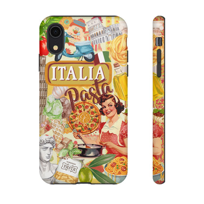 Italian Cuisine Collage Tough Phone Case