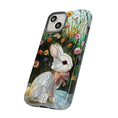 Easter Rabbit Stained Glass Tough Phone Case
