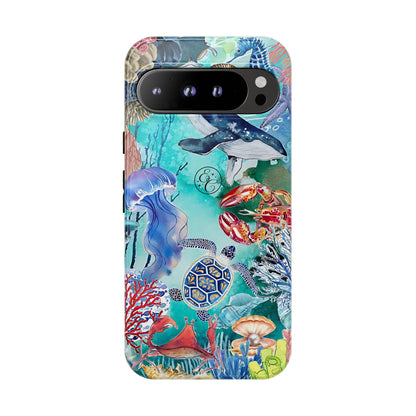 Ocean Wonders Collage Tough Phone Case