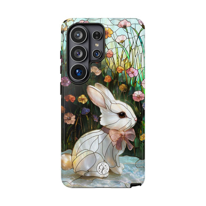 Easter Rabbit Stained Glass Tough Phone Case