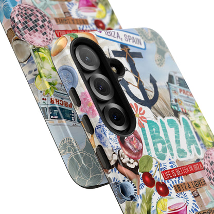 Ibiza Summer Vibes Collage Tough Phone Case