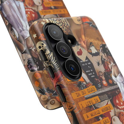 Halloween Aesthetic Collage Tough Phone Case