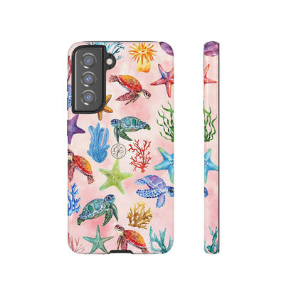 Colorful Marine Life Tough Phone Case