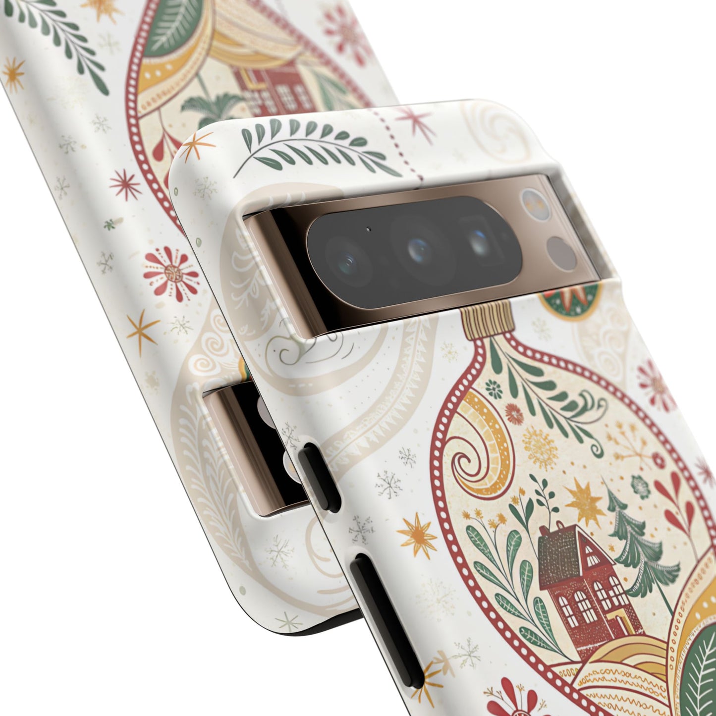 Cozy Christmas Ornament Tough Phone Case