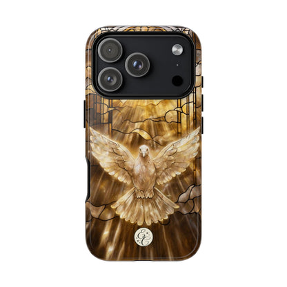 Holy Spirit Stained Glass Tough Phone Case