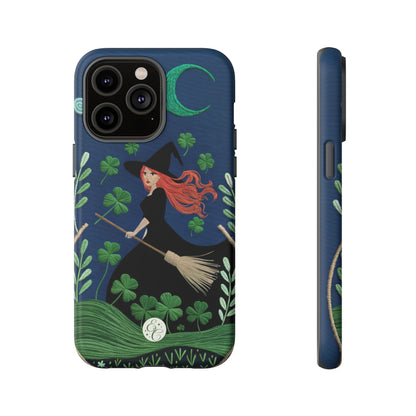 Irish Witch’s Moonlit Stroll Tough Phone Case