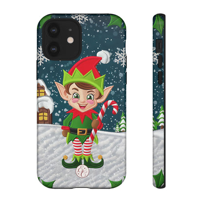 Christmas Naughty Elf Tough Phone Case