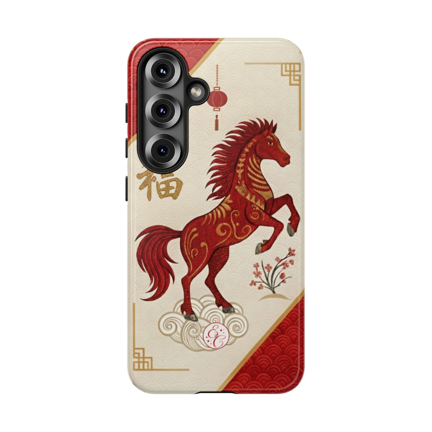 Chinese Zodiac Horse Tough Phone Case