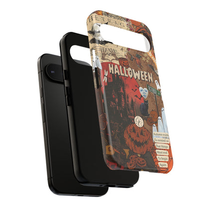 Spooky Season Vintage Collage Phone Case