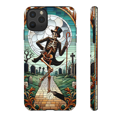 Dancing Skeleton Tough Phone Case