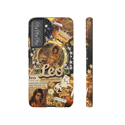 Leo Zodiac Sign Tough Phone Case