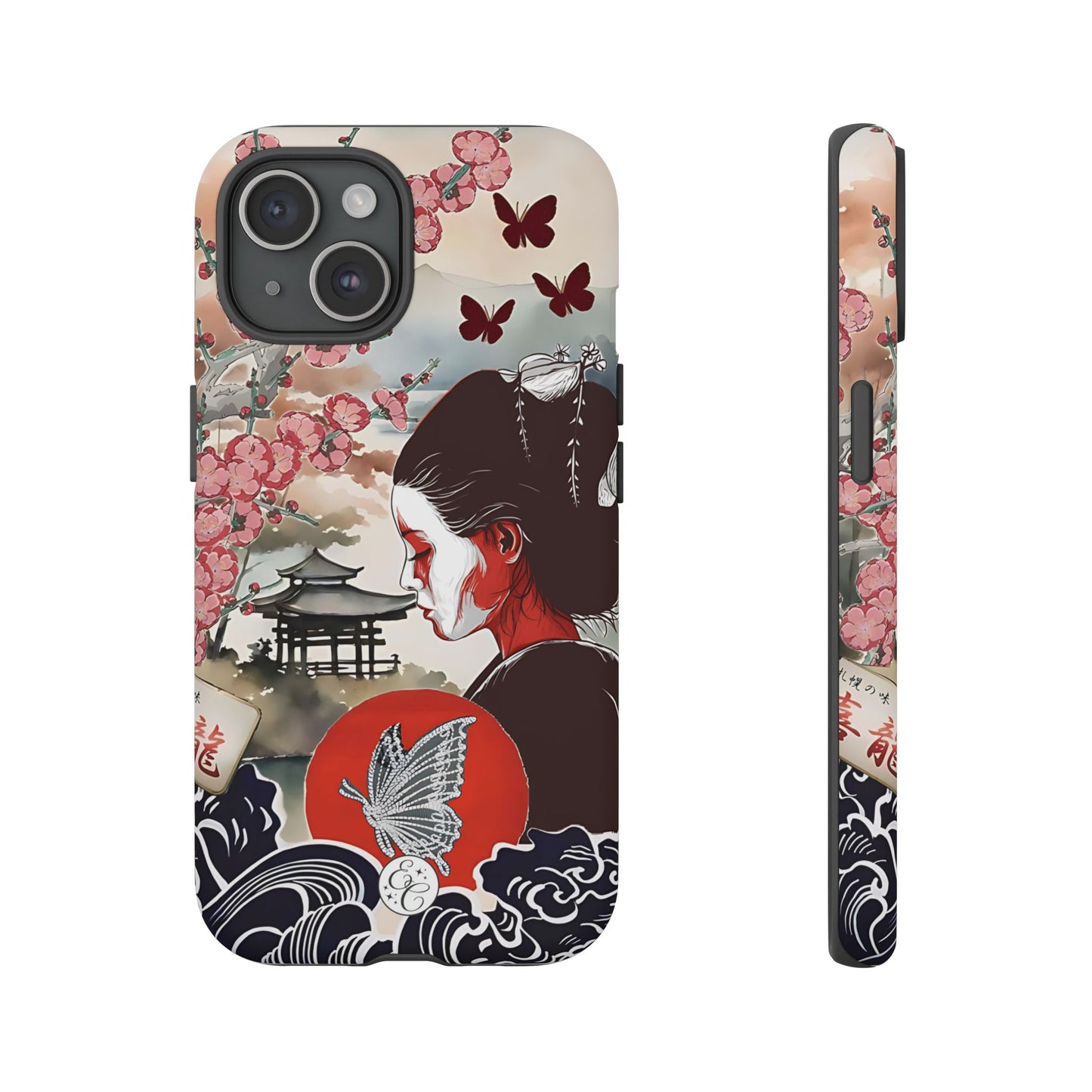 Japanese Geisha Tough Phone Case