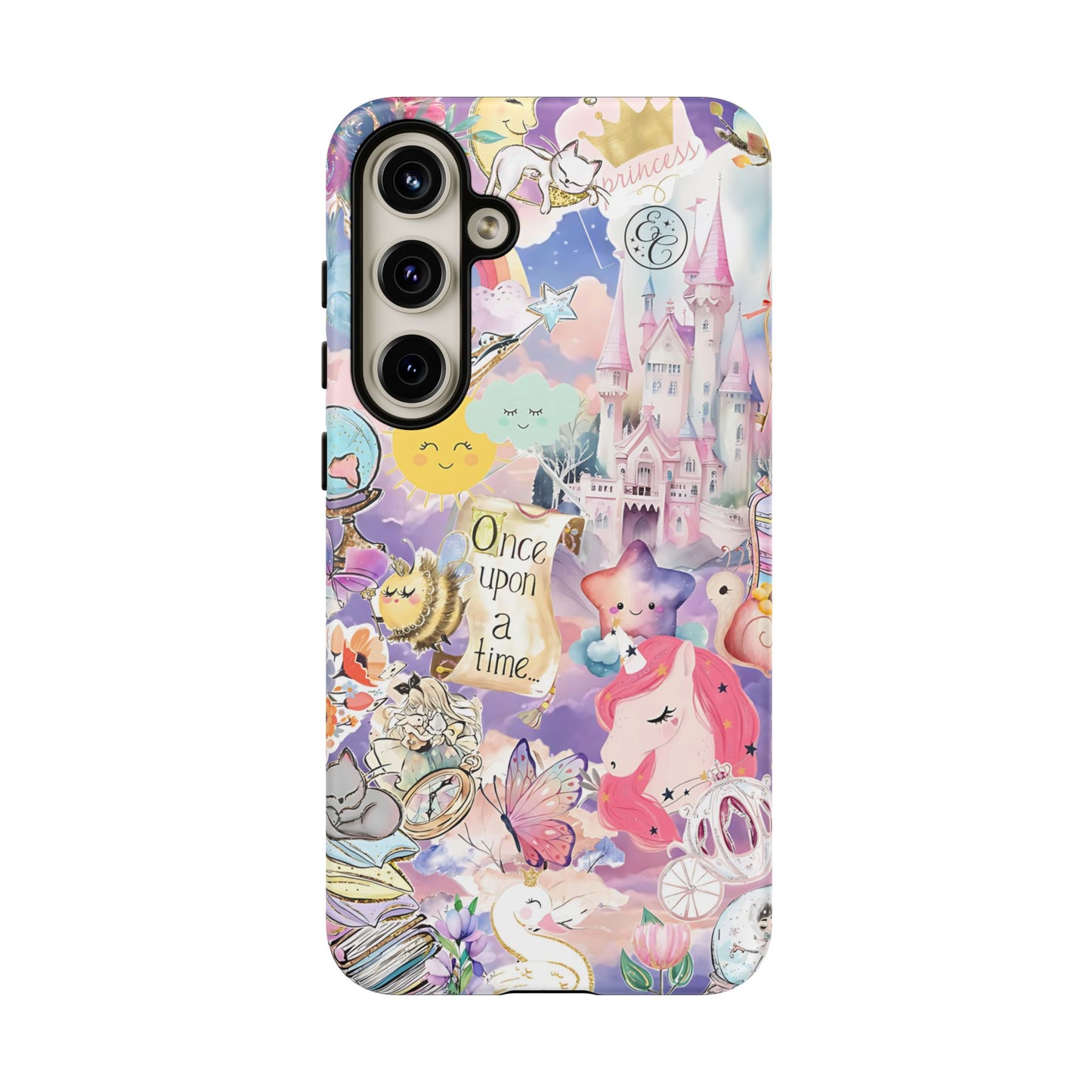 Whimsical Fairytale Collage Tough Phone Case