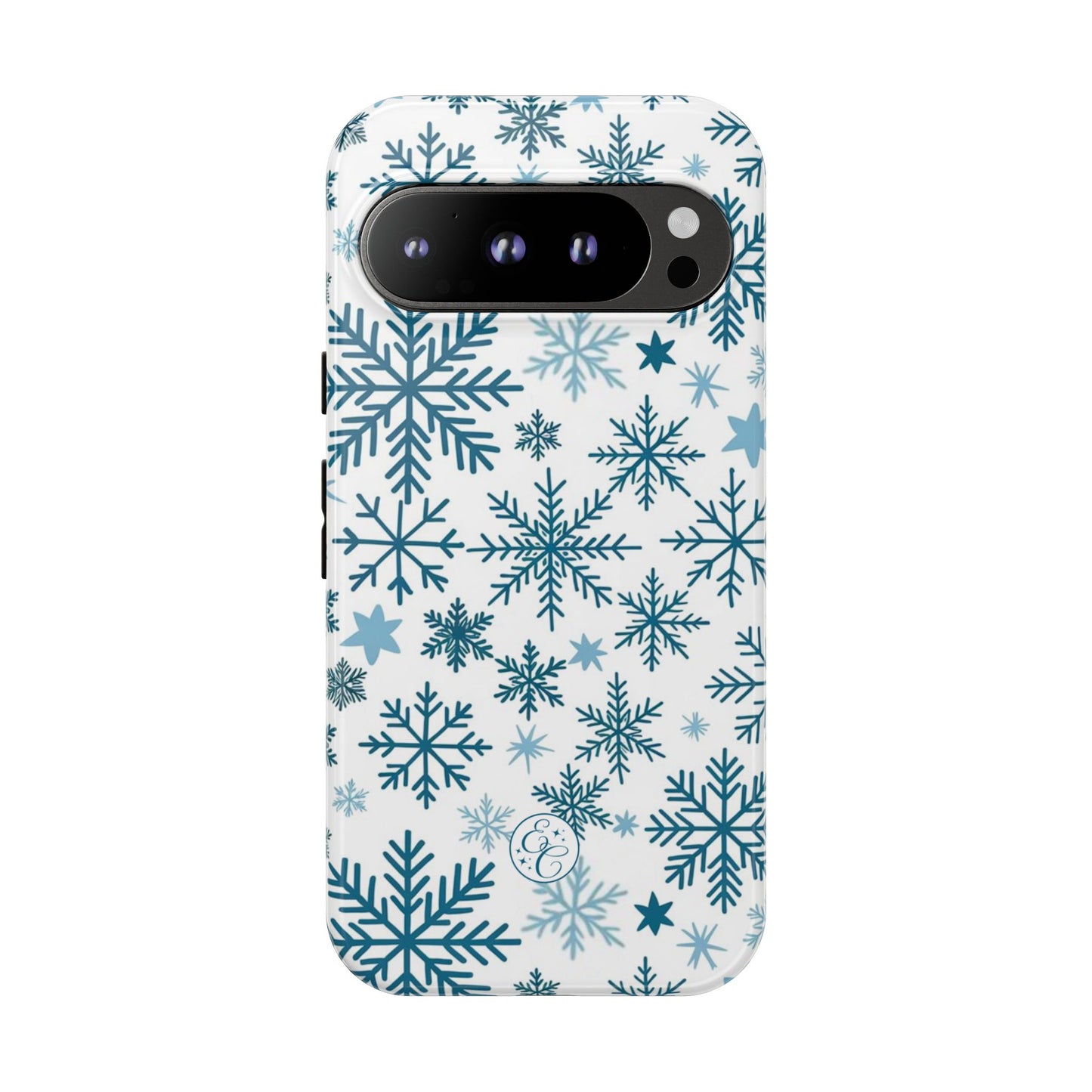 Winter Snowflakes Pattern Tough Phone Case
