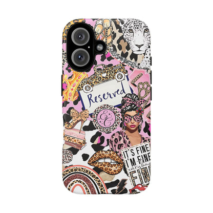 Leopard Wild Glamour Tough Phone Case