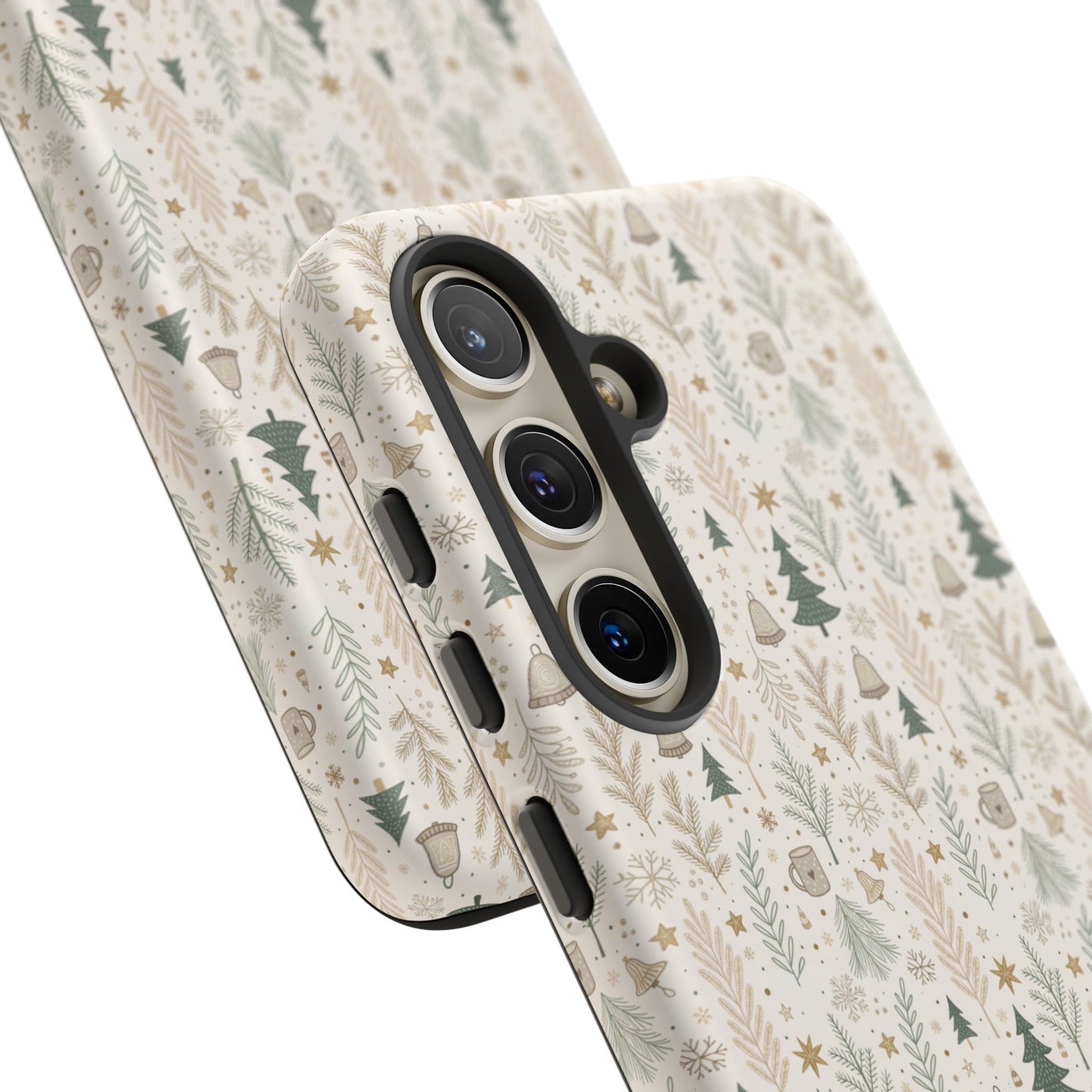 Boho Christmas Forest Tough Phone Case