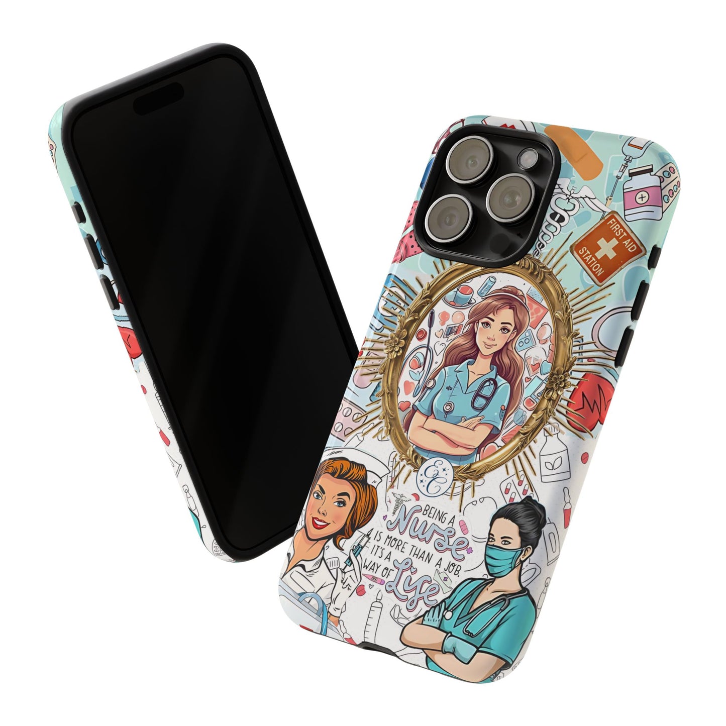 Nurse Art Tough Phone Case