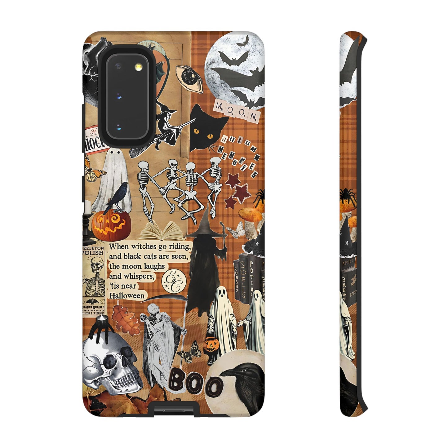 Halloween Spooky Collage Tough Phone Case