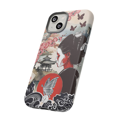 Japanese Geisha Tough Phone Case